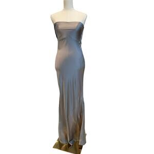 Retrofête backless satin evening gown Size:S